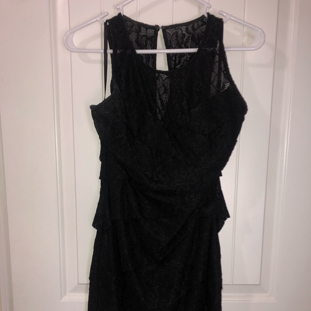 Classy Lace Black Dress
